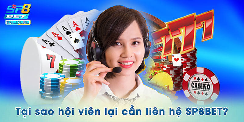 Tại sao hội viên lại cần liên hệ SP8BET?