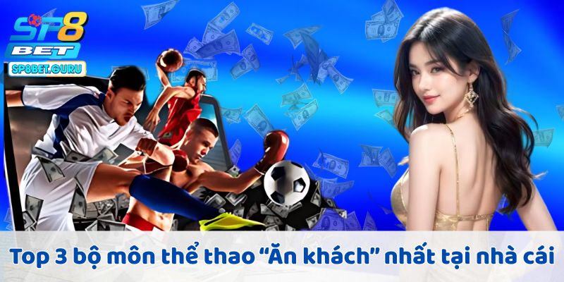 Top 3 bộ môn thể thao “Ăn khách” nhất tại nhà cái