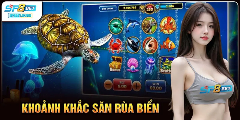 Khoảnh khắc săn rùa biển